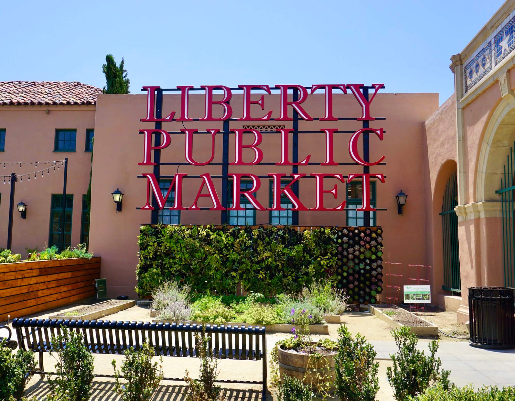 Sign of liberty station